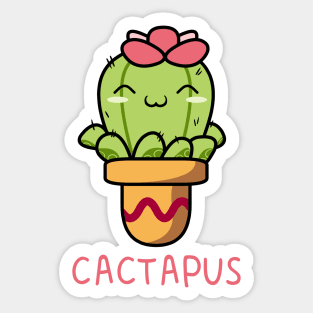 Cactapus Sticker